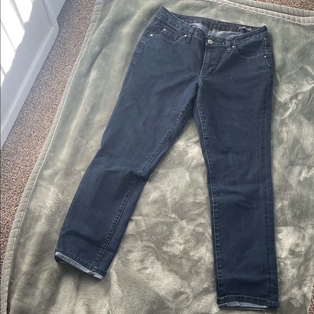 Jag Jeans Dark Blue Straight Leg Women's Jeans
